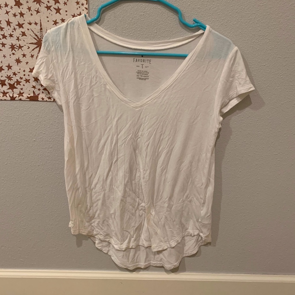 White "Favorite T" Shirt